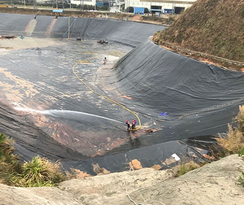 王益废水池清理